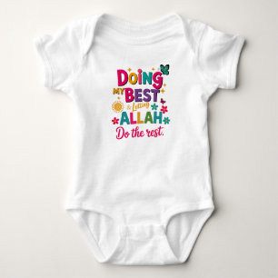 T-Shirt-Islamische Kinderkleidung Baby Strampler