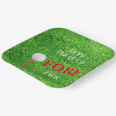 T-Shirt It Up for Ihm Golf Theme Celebration Party Pappteller (Gewinkelt)