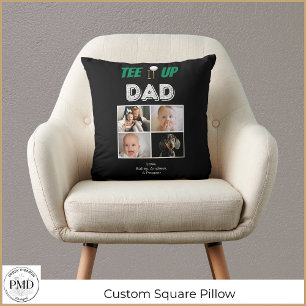T-Shirt It Up Vater Custom Vatertag 4 Foto Kissen