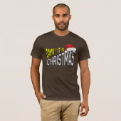 T-Shirt : It's Christmas (brown) (Vorne ganz)