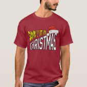 T-Shirt : It's Christmas (red) (Vorderseite)