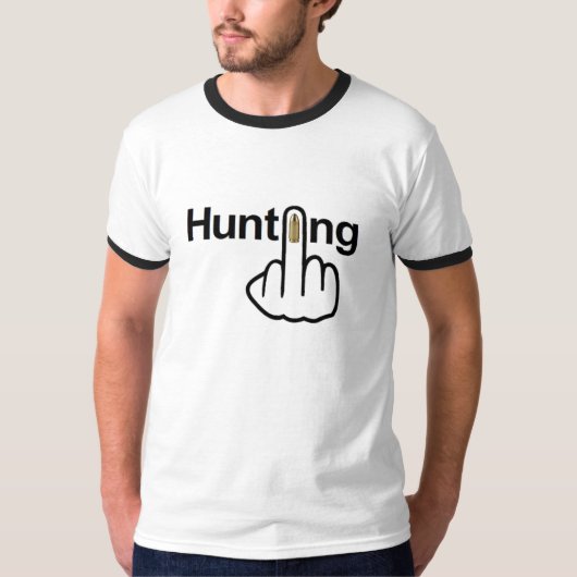 T - Shirt Jagd Gedreht (Vorderseite)