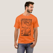 T - Shirt - Jahrtausend - Orange - Janice Yudell (Vorne ganz)