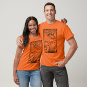 T - Shirt - Jahrtausend - Orange - Janice Yudell (Unisex)