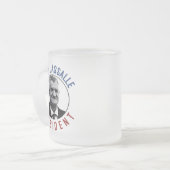 T-Shirt Jean Lassalle Präsident 2022 Mattglastasse (Vorderseite Links)