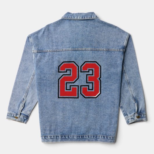 T-Shirt Jeansjacke (Rückseite)