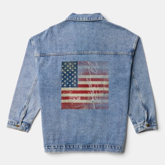 T-Shirt Jeansjacke (Rückseite)