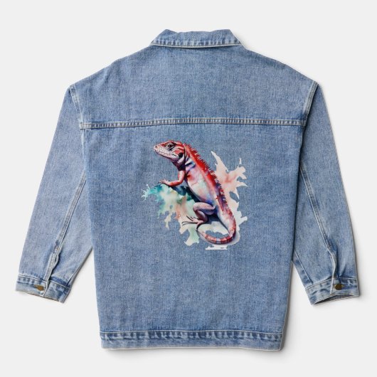 T - Shirt Jeansjacke (Rückseite)