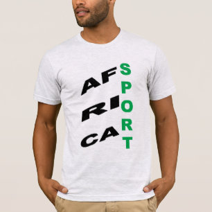 T-Shirt Jersey aschgrau DESIGN AFRIKA SPORT