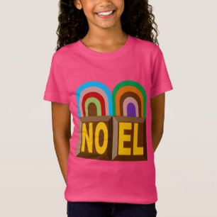 T-Shirt Jersey fein rosa Design GATEAUX NOEL