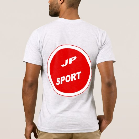 T-Shirt Jersey grauen Rücken Mann JAPAN SPORT (Rückseite)