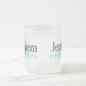 T - Shirt Jerusalems Israel Mattglastasse (Mittel)