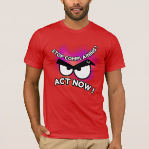 T - Shirt: Jetzt handeln (rot) T-Shirt