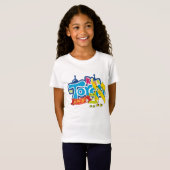 T - Shirt jeunesse Kids on Torah style Cartoon (Vorne ganz)