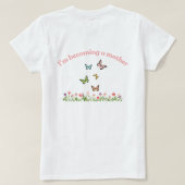 T- Shirt "Joy of a New Beginning" (Design Rückseite)