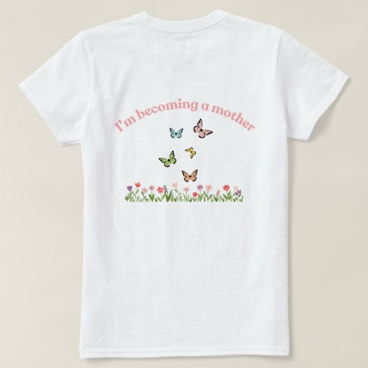 T- Shirt "Joy of a New Beginning" (Design Rückseite)