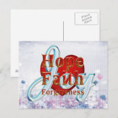 T-Shirt Joy Postkarte (Vorne/Hinten)