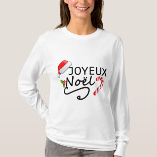 T - Shirt Joyeux Noël . Cadeau Noël 