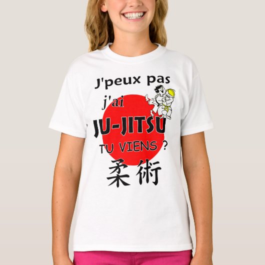 T-Shirt JU-JITSU (Vorderseite)
