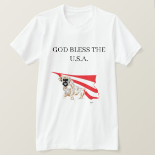 T - Shirt : JULI 4. GOTT BEGEISTERT DIE U.S.A.