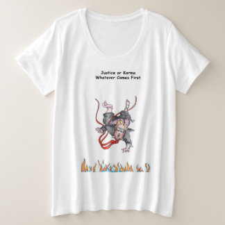 T - Shirt Justiz oder Karma