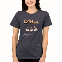 T - Shirt-Kaffeepause Funny Coffee Pun