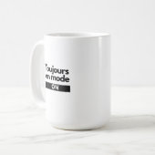 T-Shirt Kaffeetasse (Vorderseite Links)