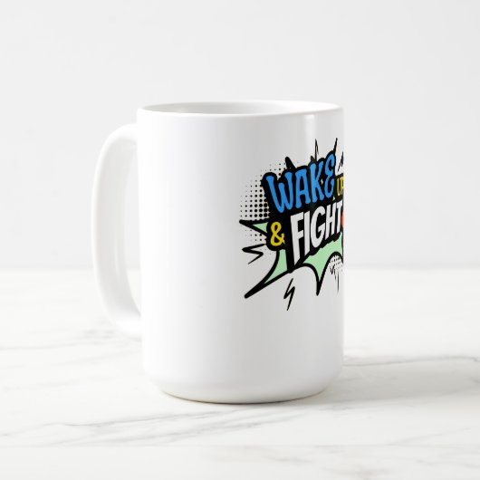 T-Shirt Kaffeetasse (Vorderseite Links)