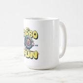 T-Shirt Kaffeetasse (VorderseiteRechts)