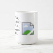 T-Shirt Kaffeetasse (Mittel)