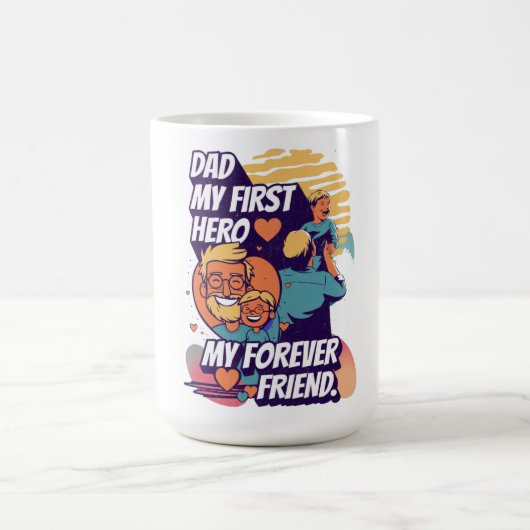 T-Shirt Kaffeetasse (Mittel)