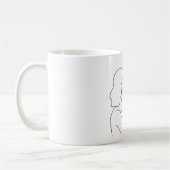 T - Shirt Kaffeetasse (Links)