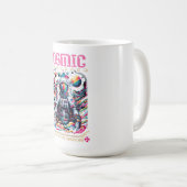 T-Shirt Kaffeetasse (VorderseiteRechts)