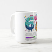 T-Shirt Kaffeetasse (Vorderseite Links)