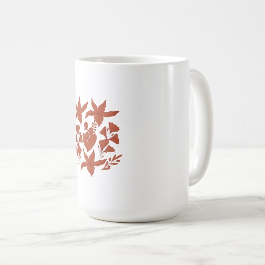 T-Shirt Kaffeetasse (VorderseiteRechts)