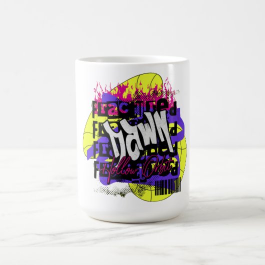 T-Shirt Kaffeetasse (Mittel)