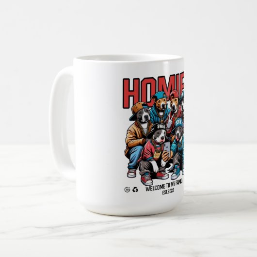 T-Shirt Kaffeetasse (Vorderseite Links)