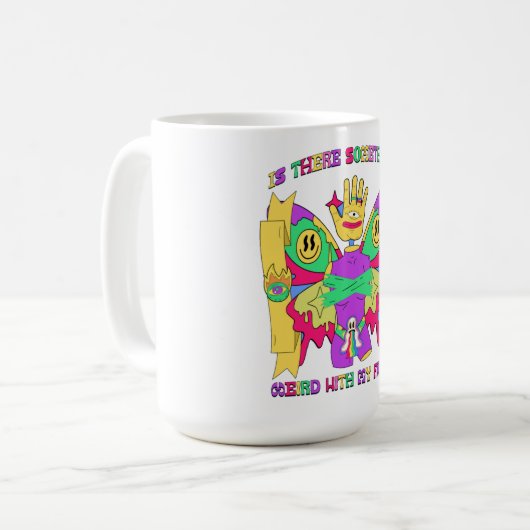 T-Shirt Kaffeetasse (Vorderseite Links)