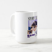 T-Shirt Kaffeetasse (Vorderseite Links)