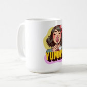 T-Shirt Kaffeetasse (Vorderseite Links)