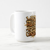 T-Shirt Kaffeetasse (Vorderseite Links)