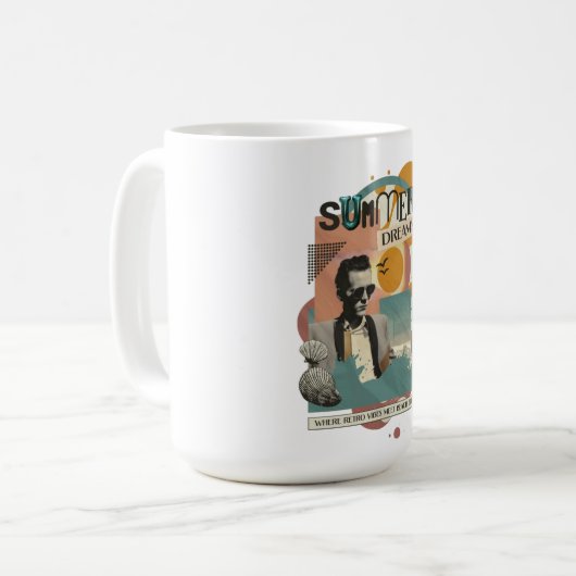 T-Shirt Kaffeetasse (Vorderseite Links)