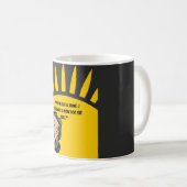 T-Shirt Kaffeetasse (VorderseiteRechts)