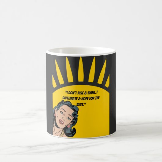 T-Shirt Kaffeetasse (Mittel)