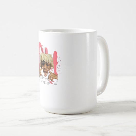 T-Shirt Kaffeetasse (VorderseiteRechts)