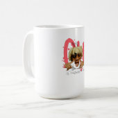 T-Shirt Kaffeetasse (Vorderseite Links)