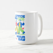 T-Shirt Kaffeetasse (VorderseiteRechts)