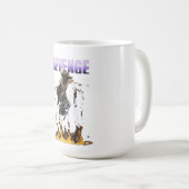 T-Shirt Kaffeetasse (VorderseiteRechts)