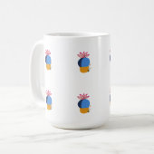 T-Shirt Kaffeetasse (Vorderseite Links)