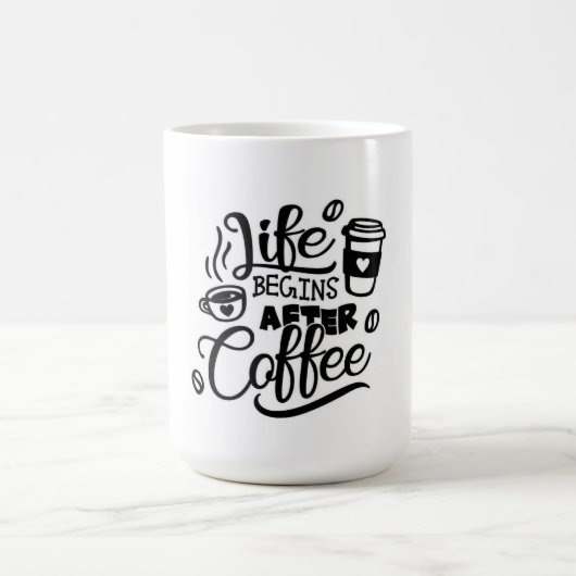 T - Shirt Kaffeetasse (Mittel)